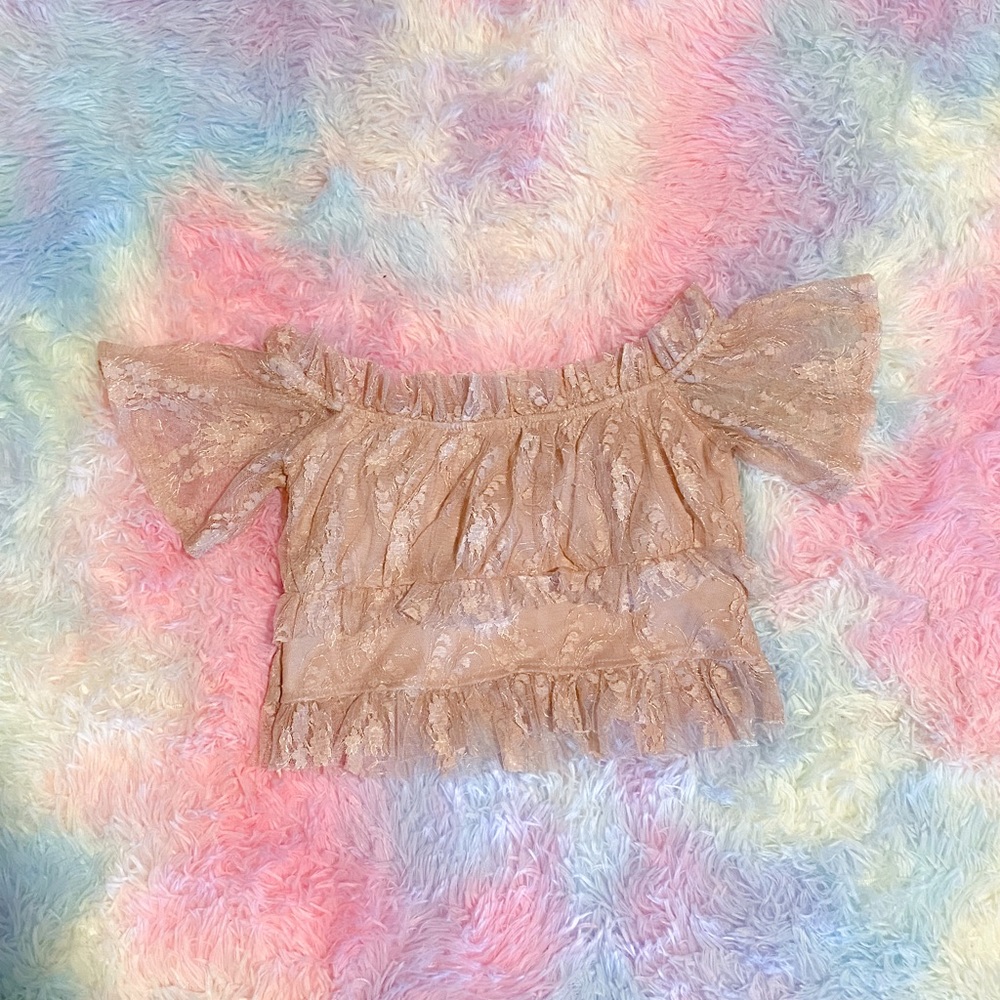 ☁️Ballet crop top🩰